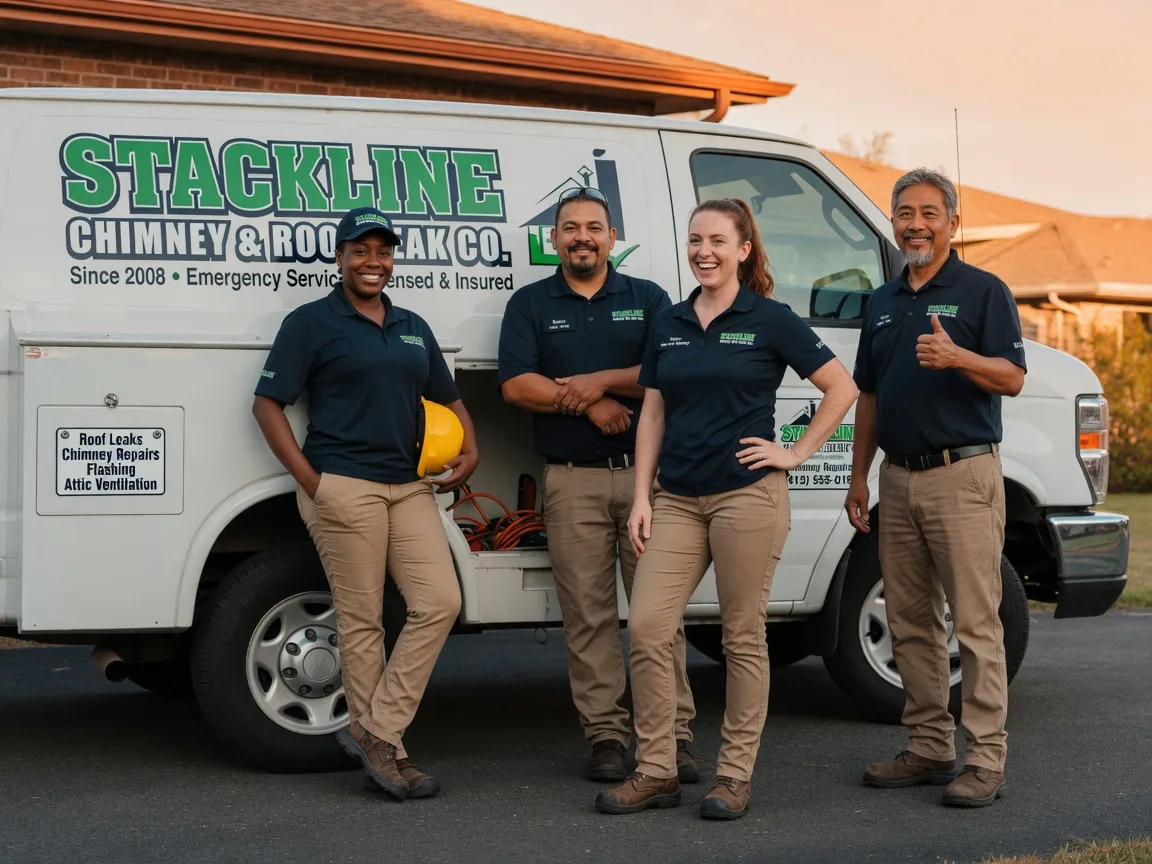 Chimney flashing repair company in Kingston, WA